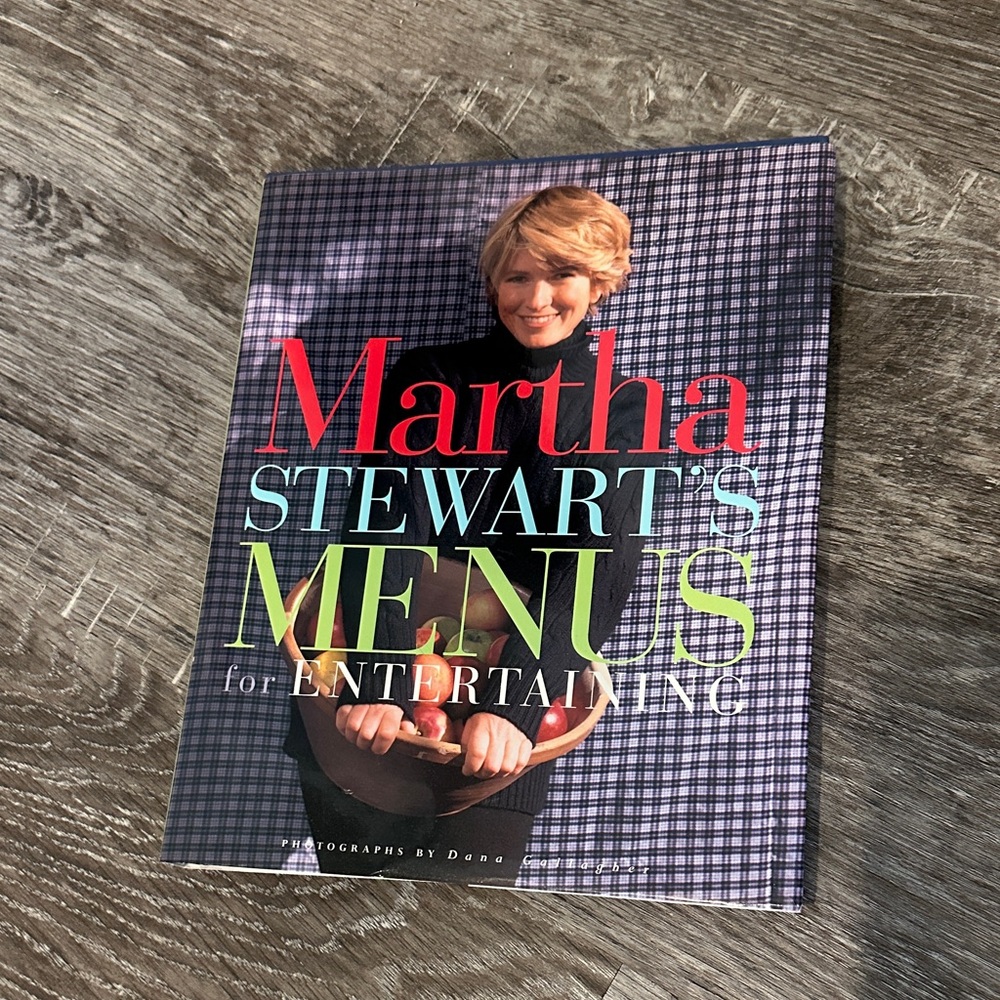 Martha Stewart's Menus for Entertaining Book